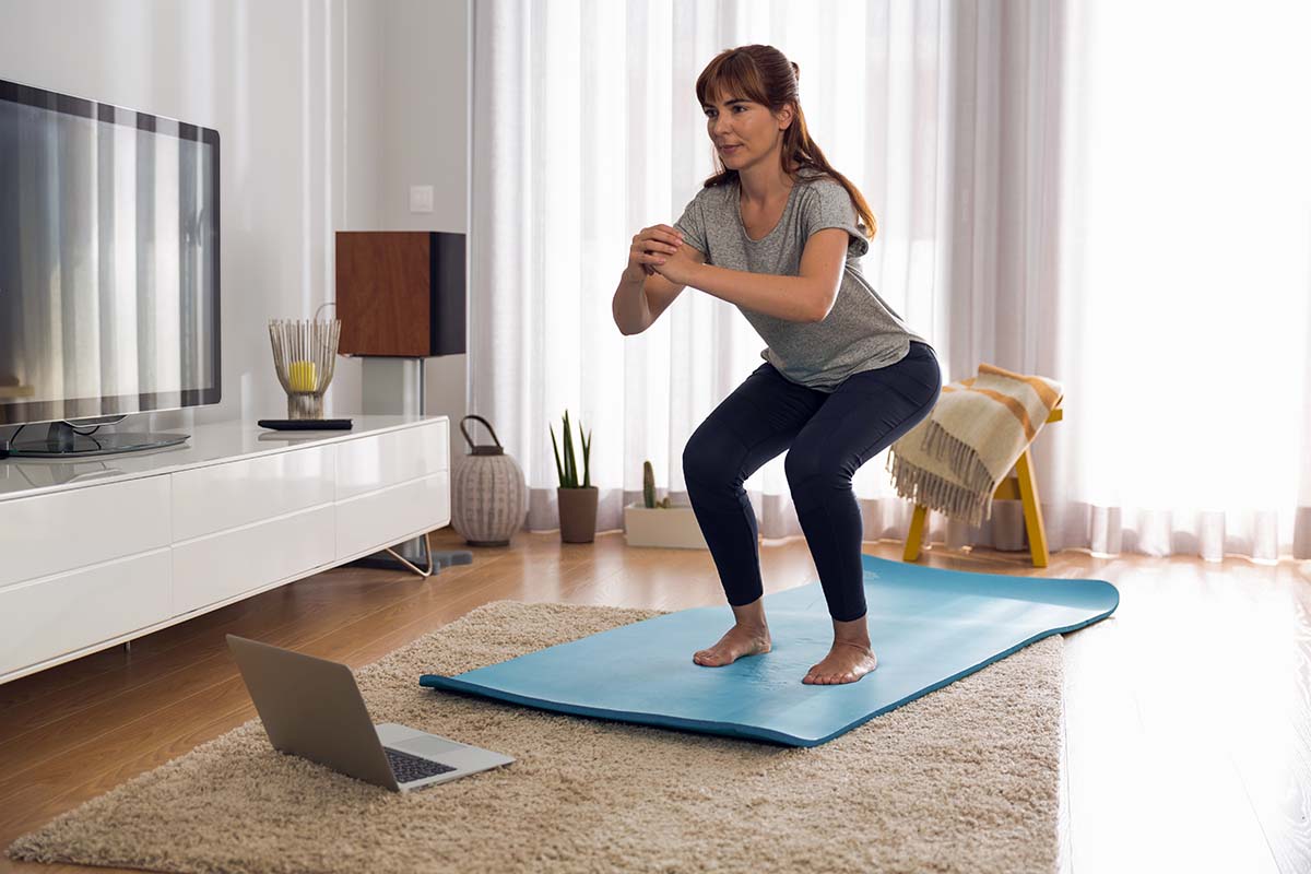 Exercises to do online at home during quarantine